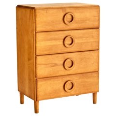 Vintage Russel Wright, Chest of Drawers, Maple, USA, 1950s