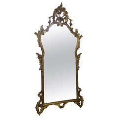 Grand miroir Nouveau du début des années 1900