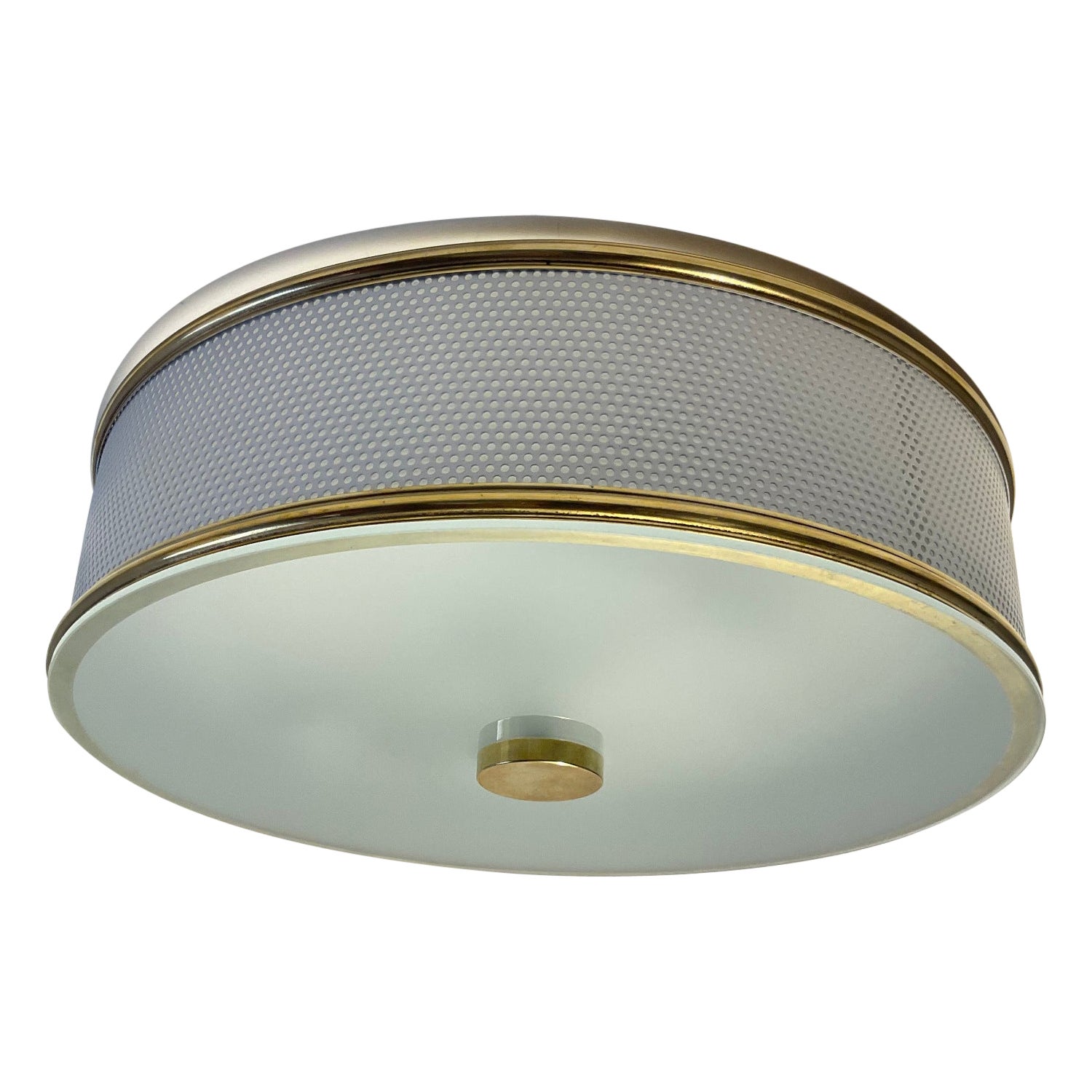 1950s Ceiling Light Attributed to Pierre Guariche for Maison Arlus