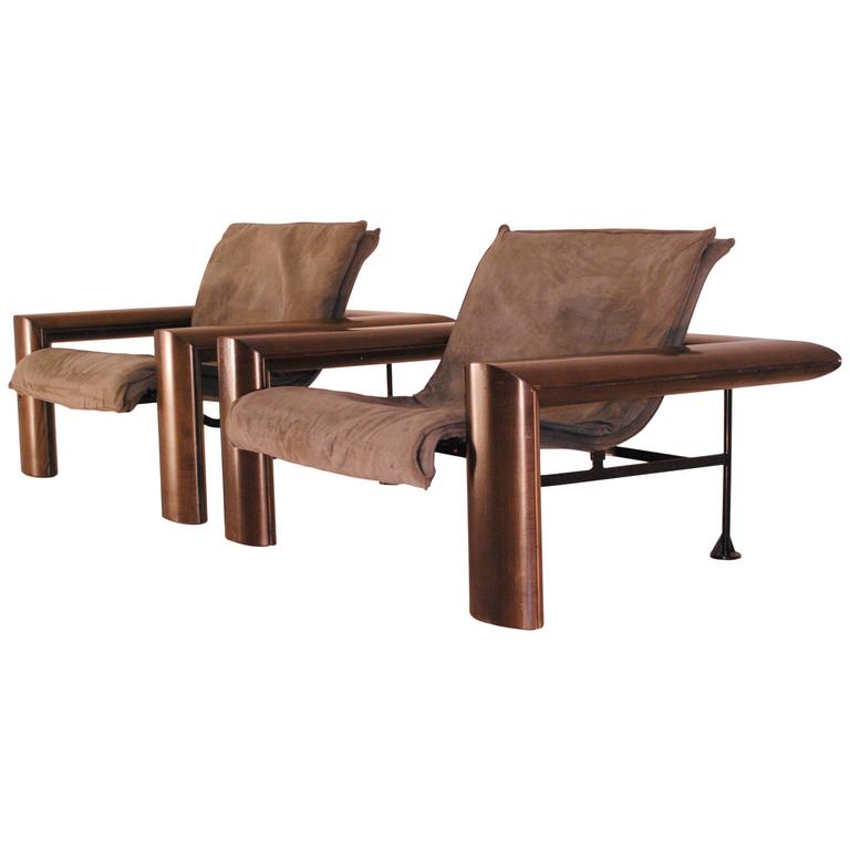 1980s Furniture rare pair of armchairsjean-louis berthet for berthet-pochy 1980s Furniture rare pair of armchairsjean-louis berthet for berthet-pochy