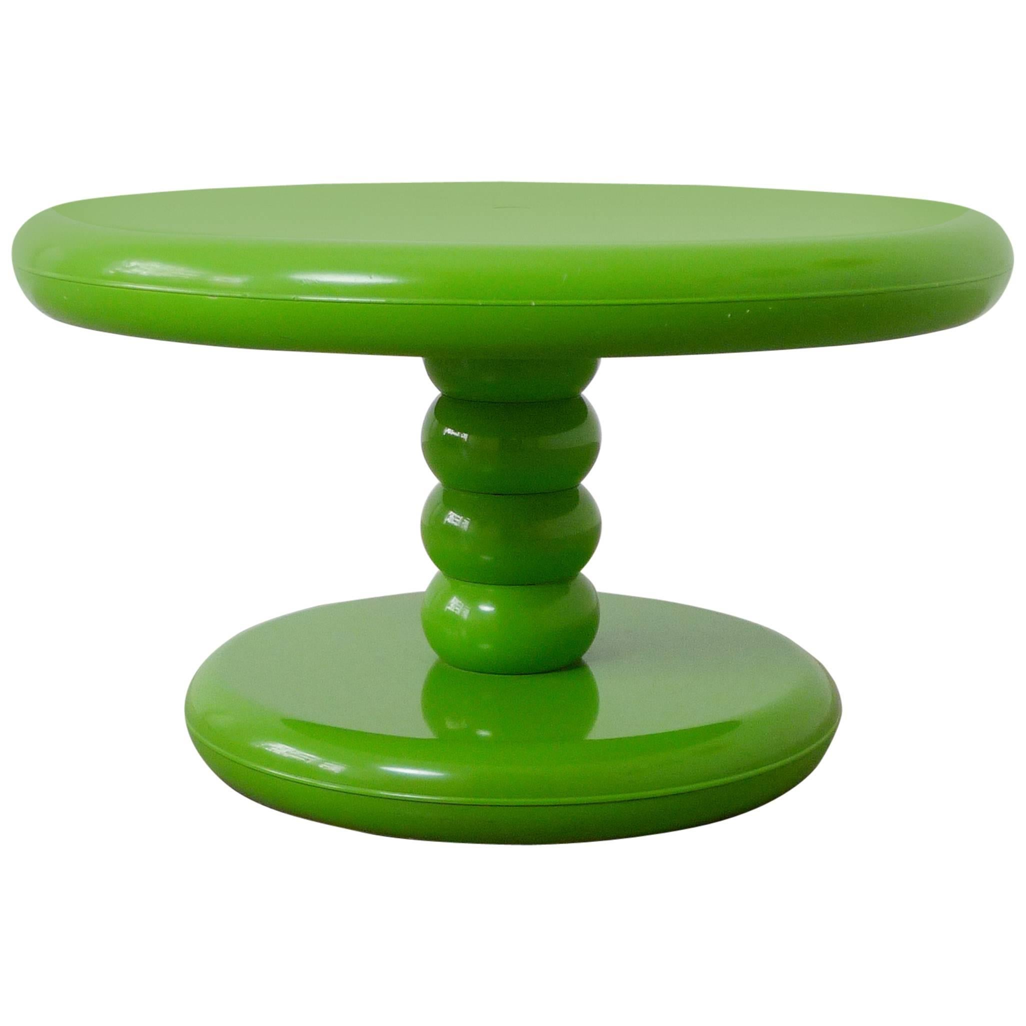 Prototype of a Green Pop Art Table by Peter Ghyczy, Germany, 1970s
