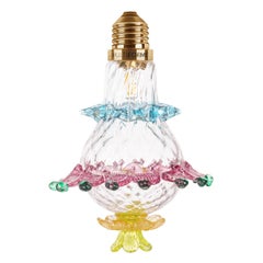 Murano Bulb - Hand-blown warm white dimmable hand-blown light fixture - ISABELLA