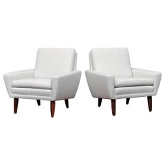Chaises longues scandinaves modernes de Georg Thams, modèle 64/1
