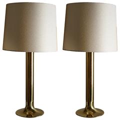 Pair of Table Lamps, by Hans-Agne Jakobsson, circa 1970