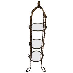Vintage Italian Three-Tiered Stand