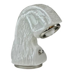 Late 20th Century Osso Bark Effect Glass Table Lamp by Carlo Nason for Mazzega