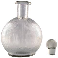 Early and Rare Art Deco Lalique Decanter