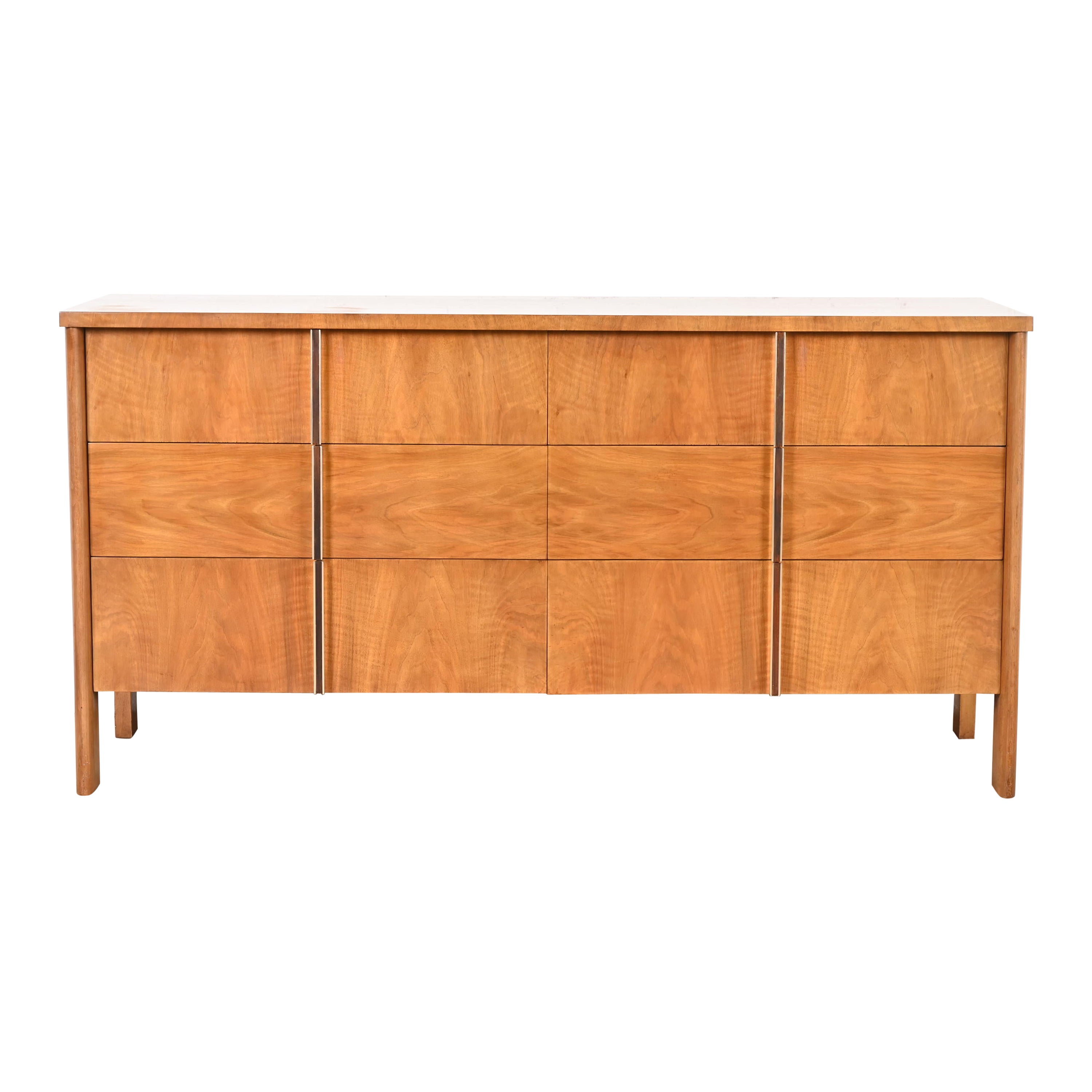 John Widdicomb Moderne Kommode aus Nussbaum und Palisanderholz, 1960er Jahre