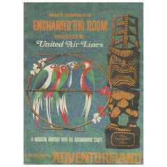 1969 Disneyland - Enchanted Tiki Room - Adventureland Original Vintage-Poster