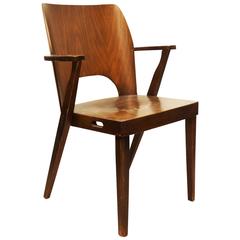 Retro Very Rare Stacking Chair by Otto Niedermoser 