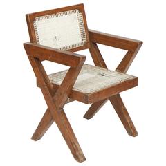 Exceptional Chair by Pierre Jeanneret 4