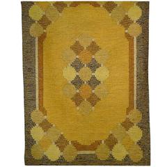 Ingegerd Silow for Röllakan, Swedish Design, 1960s Carpet 10