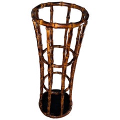 19th Century Bamboo Umbrella Stand