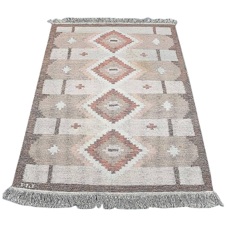 Röllakan, Swedish Design 1960s, Carpet For Sale