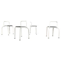 Postmodern dining chairs by Pietro Arosio for Airon, 1980s