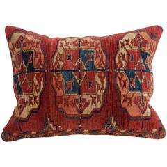 Antique Tekke Turkmen Pillow, Central Asia, 19th Century Antique Tekke Turkmen Pillow, Central Asia, 19th Century