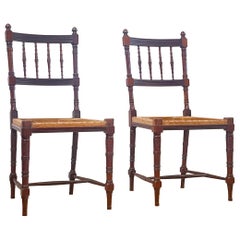 Pair Collinson and Lock Dining Chairs