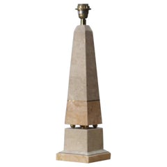 Lampada da tavolo post-moderna Hollywood Regency Louis Drimmer, anni '80