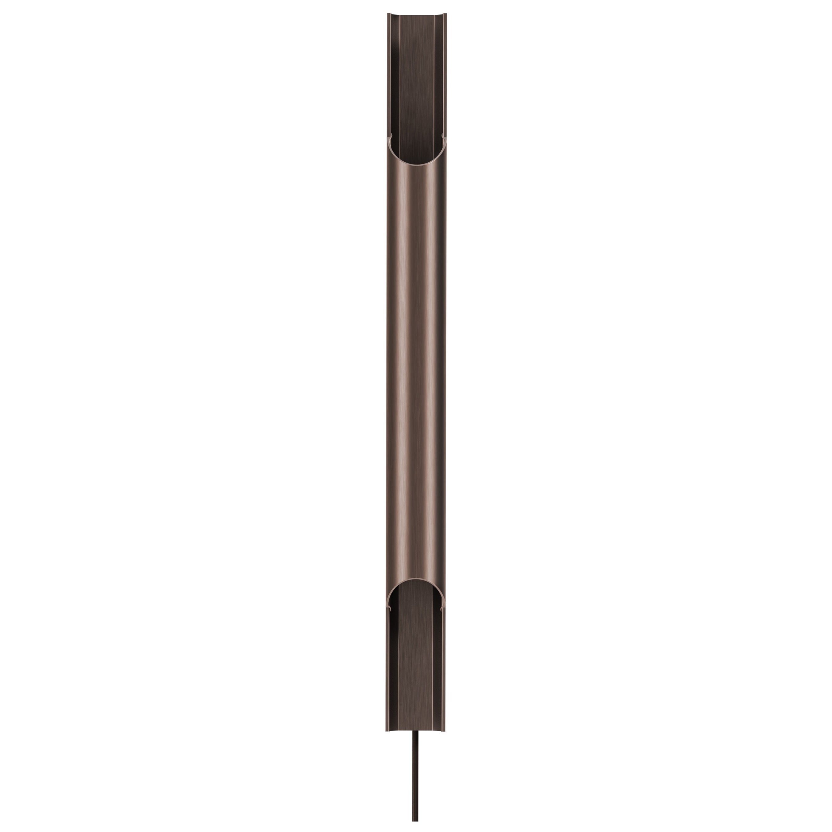 Bronze-Wandleuchte „Pan 50“ von Bent Karlby für Lyfa