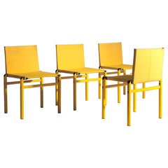Vintage Afra & Tobia Scarpa, Four Mastro chairs