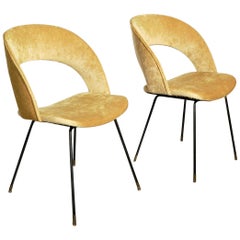 Gastone Rinaldi, Pair of chairs model. DU