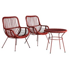 Italiano, Pareja de sillones y mesa de centro