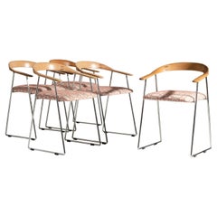 Danish, Set of five chairs