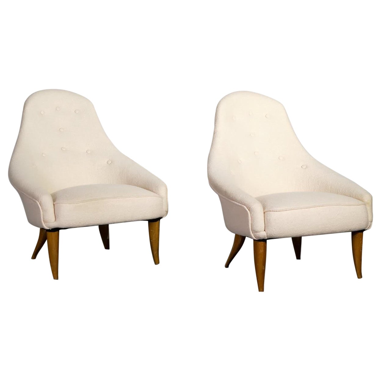 Kerstin Hörlin Holmqvist, Paire de chaises "Lilla Eva".