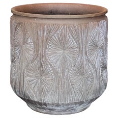 Large David Cressey & Robert Maxwell “Teardrop Sunburst” Planter for Earthgender
