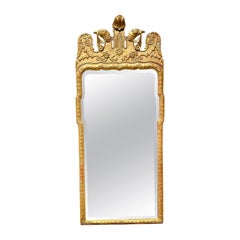 George I Style Burton-Ching Double Eagle Regency Giltwood Mirror