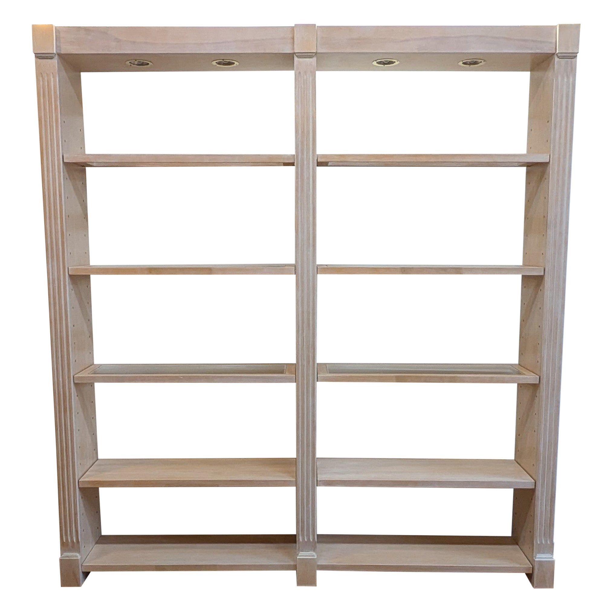 Cerused Bücherregal im Angebot