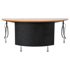 1980's Memphis Style 'La Vuelta' Desk by Perry King and Santiago Miranda
