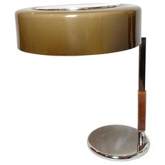 J. T. Kalmar Acrylic and Chrome Lamp for Vienna Designed Mfg.