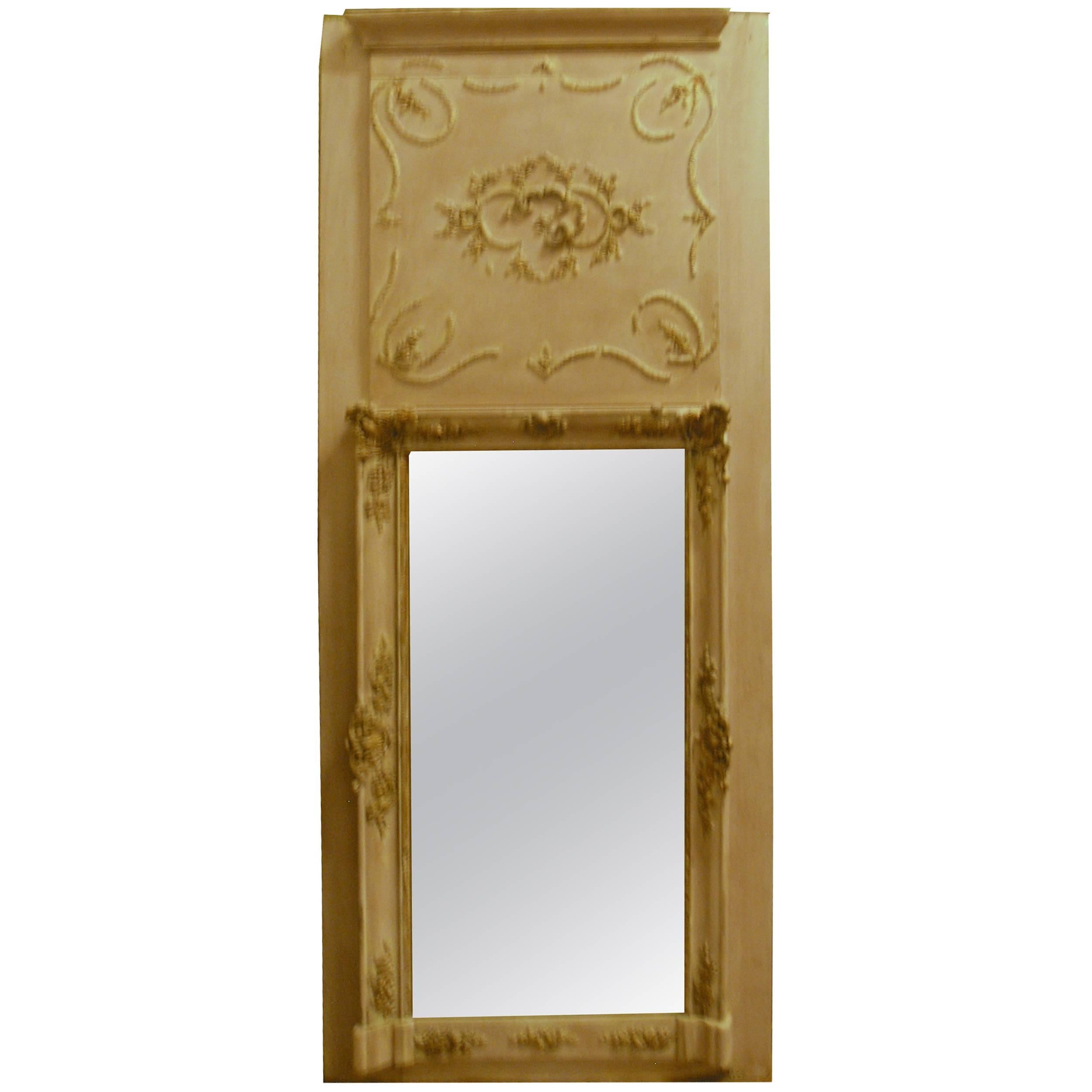 Antique Lacquered Mirror 