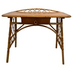 Design Rattan Desk by Louis Sognot