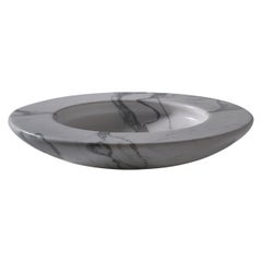 Large Arabescato marble bowl by Achille Castiglioni for Up & Up, Italy 1970s