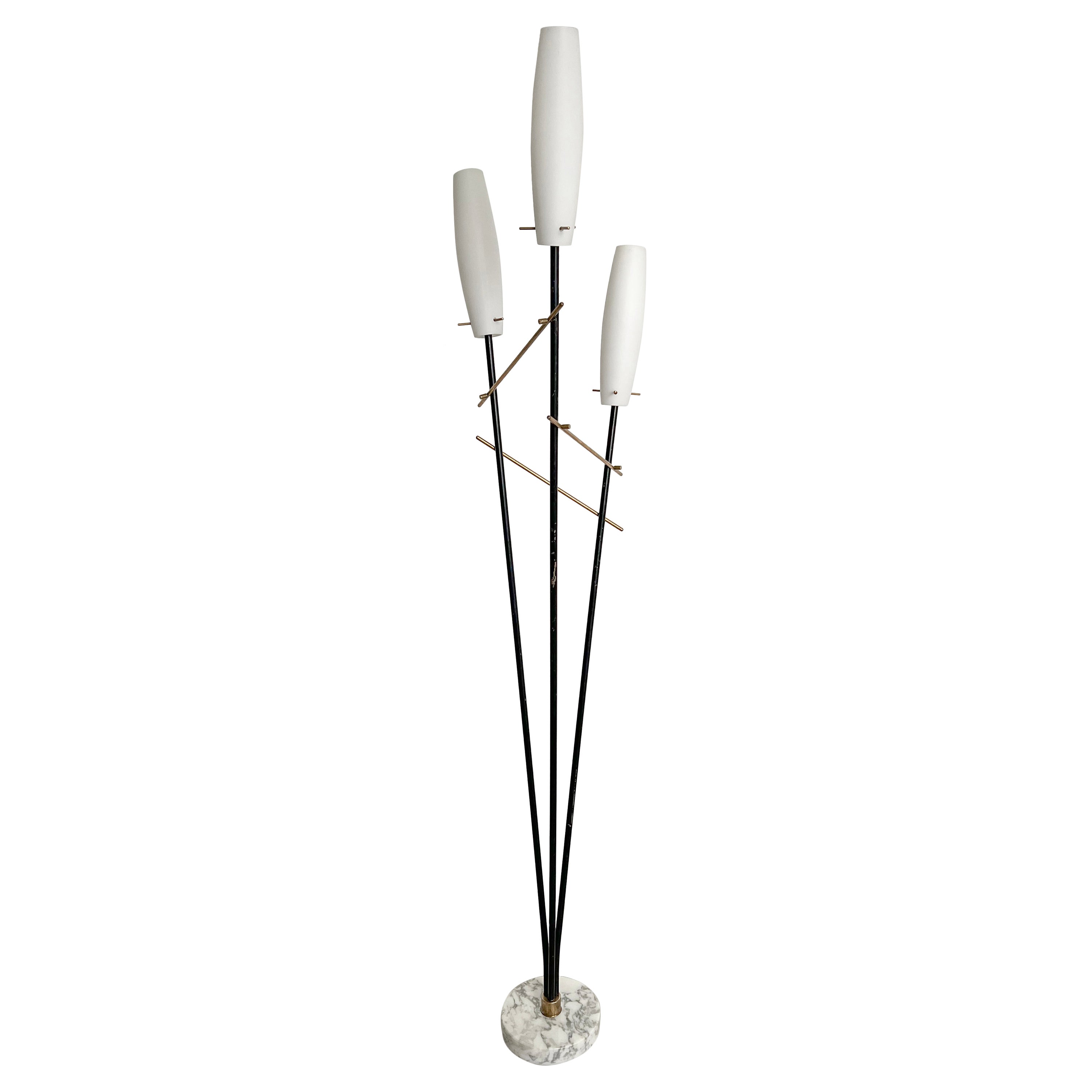 Italienische Stehlampe aus den 1950er Jahren, Mid Century Modern Italian Style