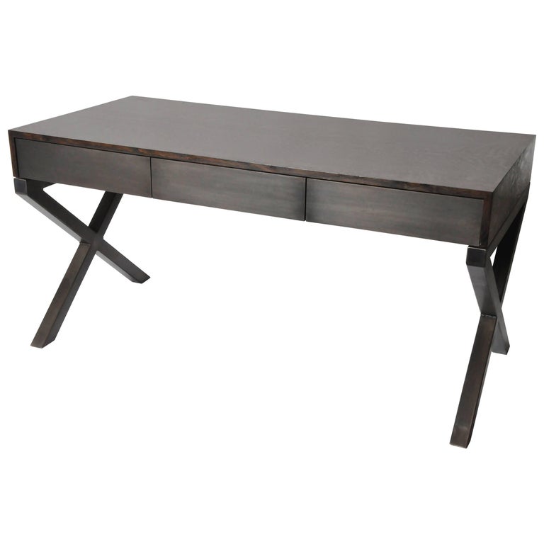 Partner's Desk Modern Industry at 1stdibs