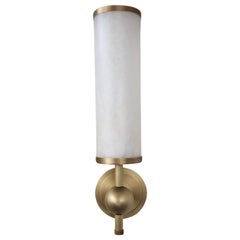 Imagin Alabaster Cylinder Wall Sconce