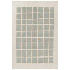 Rug & Kilim’s Custom French Art Deco Style Rug Design with Geometric Patterns