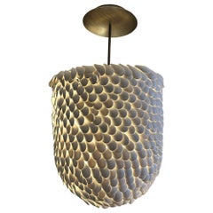 A large Porcelain Pendant By Art et Floritude 3 Available