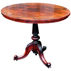 Antique 19th Century Rosewood Centre Table 8