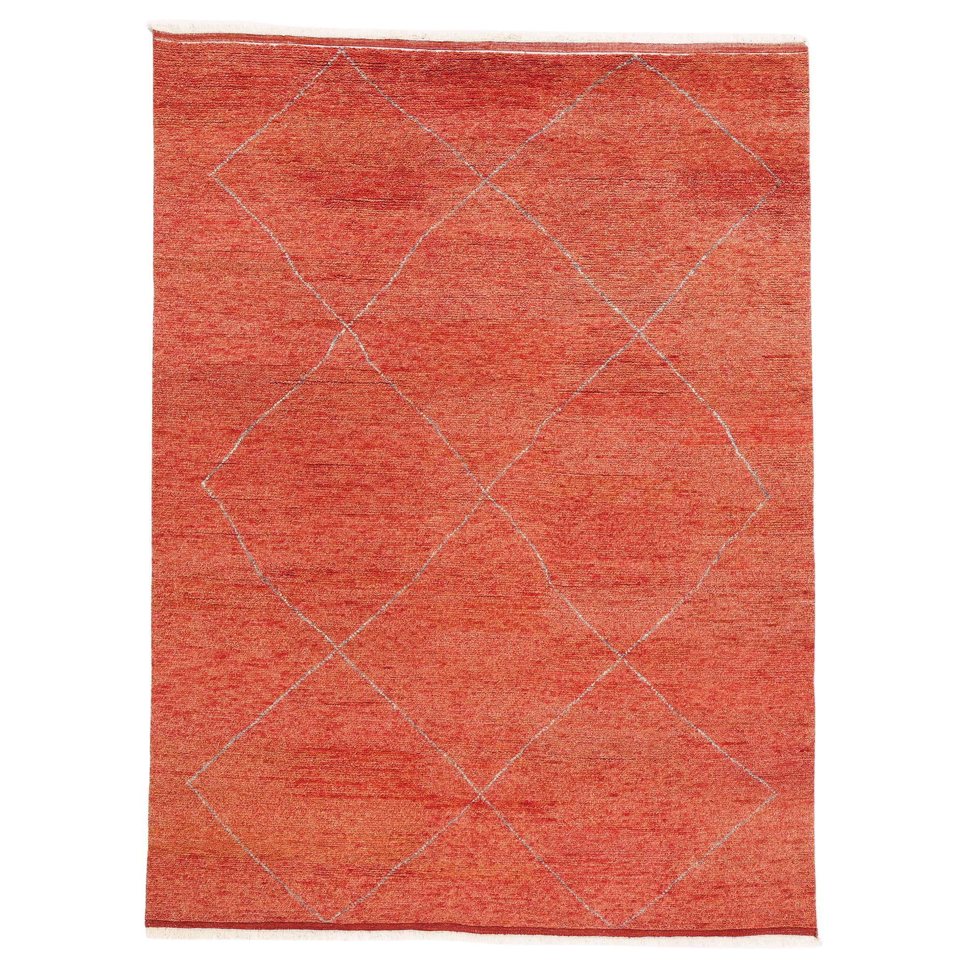 Tappeto per l'area marocchina New Diamonds Contemporary Red