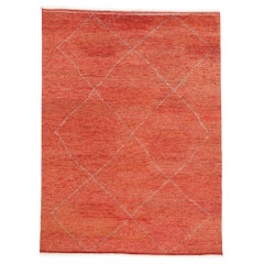 Tappeto per l'area marocchina New Diamonds Contemporary Red