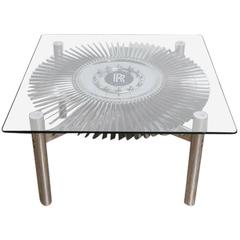 Small Rolls-Royce Turbine Table