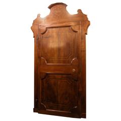 Antique Walnut Door with Original Frame 4