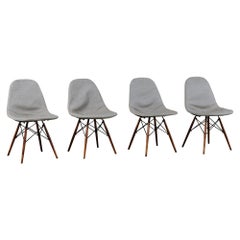 Set of Four Charles and Ray Eames DKW-1 Chairs for Herman Miller