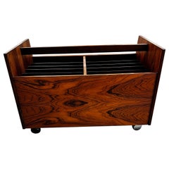 Rolf Hesland for Bruksbo Rosewood Magazine or Record Rack