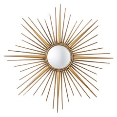 Sun-Burst Mirror, France, Mid-20th Century