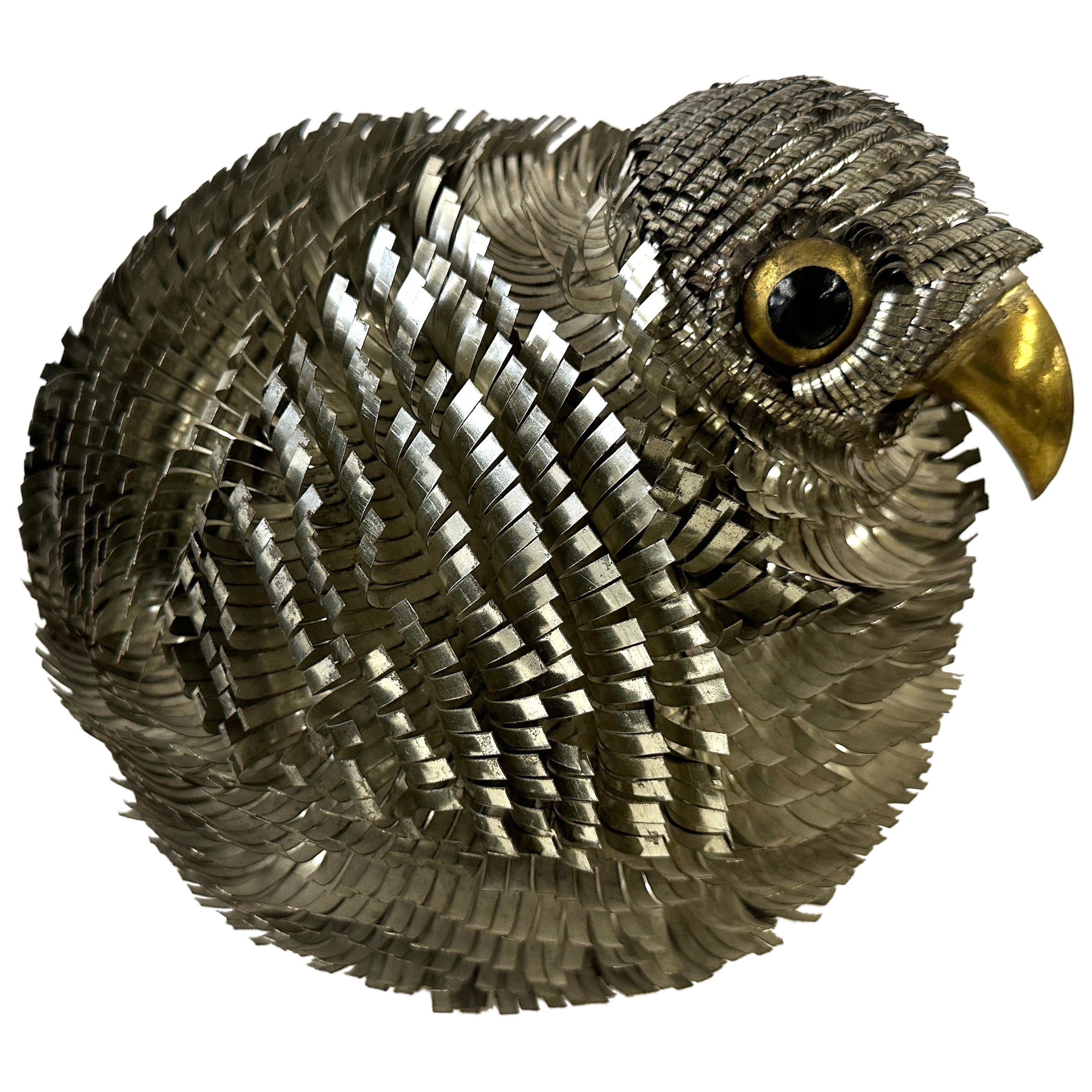 Pollito mexicano de metal mixto atribuido a Alejandro Blázquez
